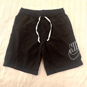 Nike Black Big Logo Men's Shorts Size Medium